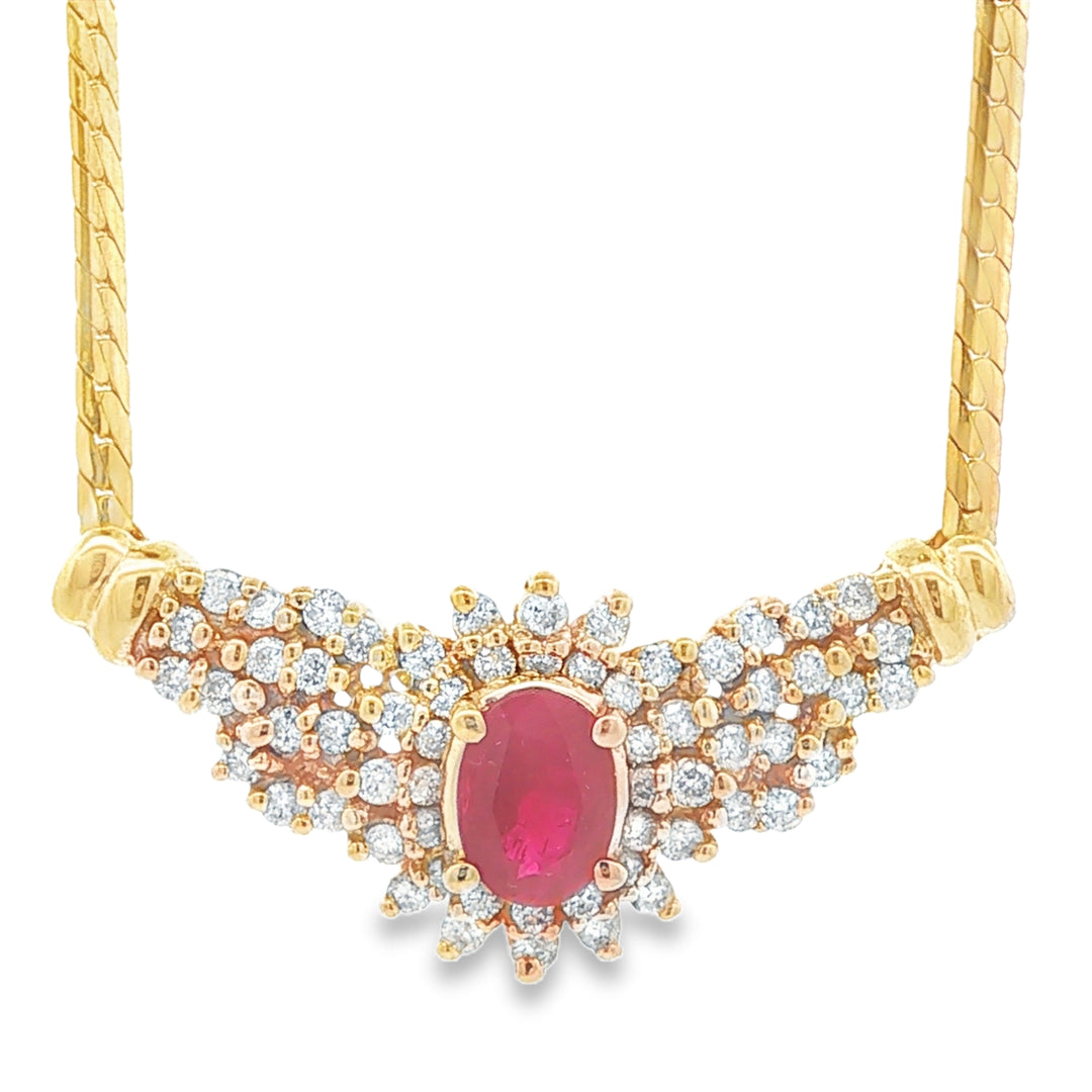 Colored Stone Necklace