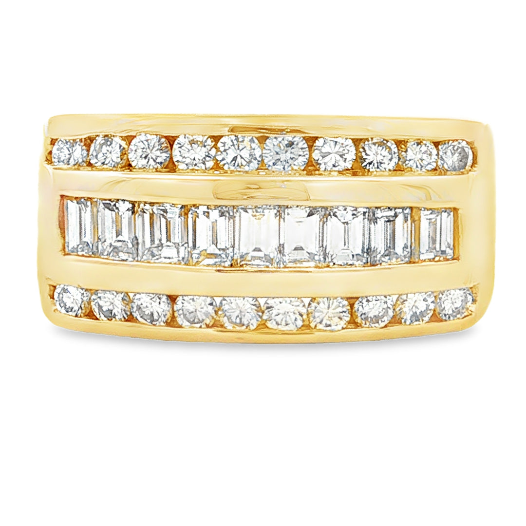 Diamond Fancy Rings  -  Men'