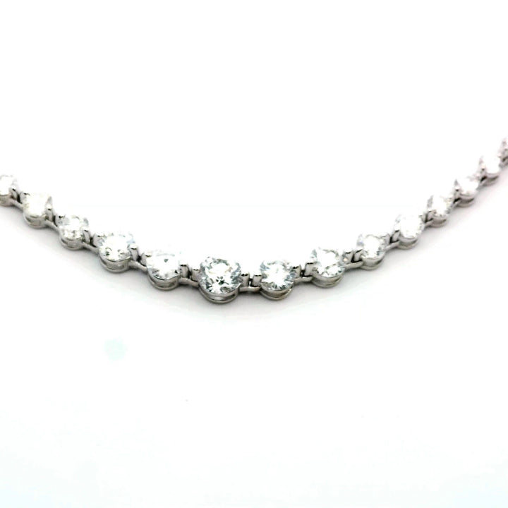 Neil Lane 14K White Gold 5ctw Diamond Tennis Necklace