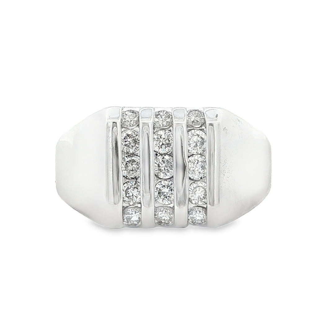 Diamond Fancy Rings  -  Men'