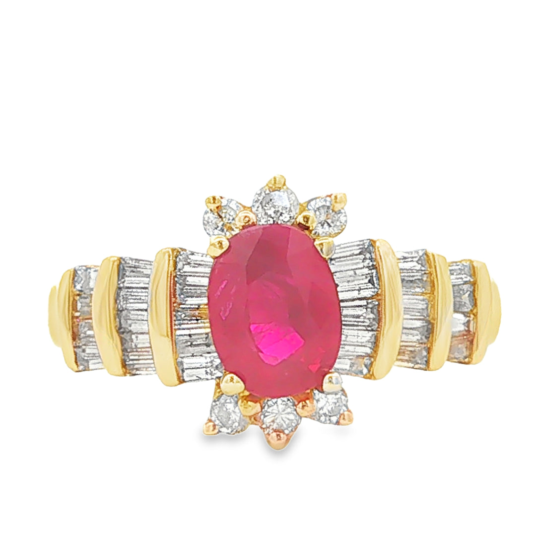 Colored Stone Rings  -  Women'
