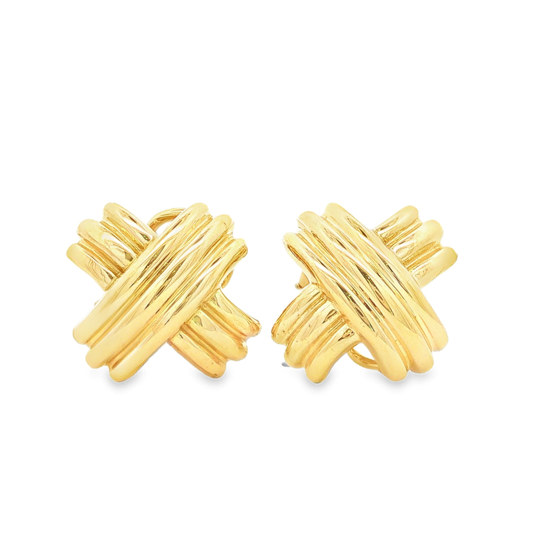 Precious Metal (No Stones) Earring