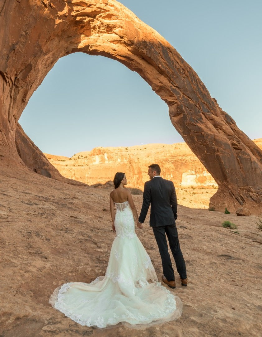Couple in the desert