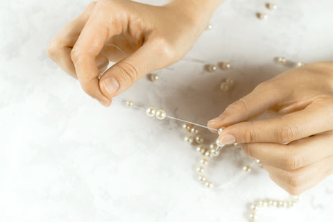 Pearl + Bead Stringing