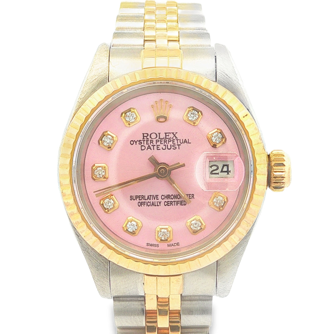 1989 Rolex Datejust Two-Tone Steel 26mm Women's Vintage Watch
