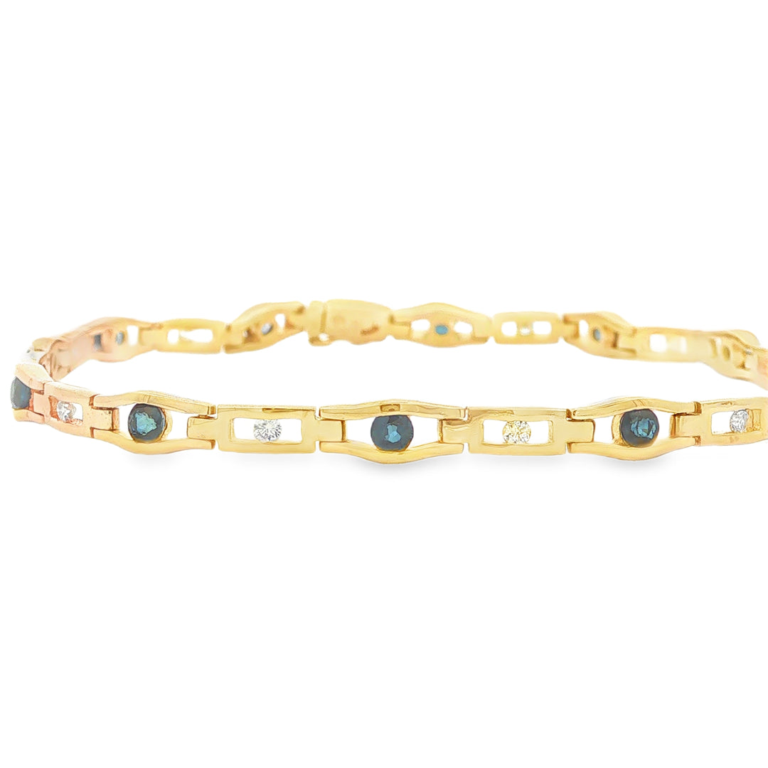 Colored Stone Bracelet