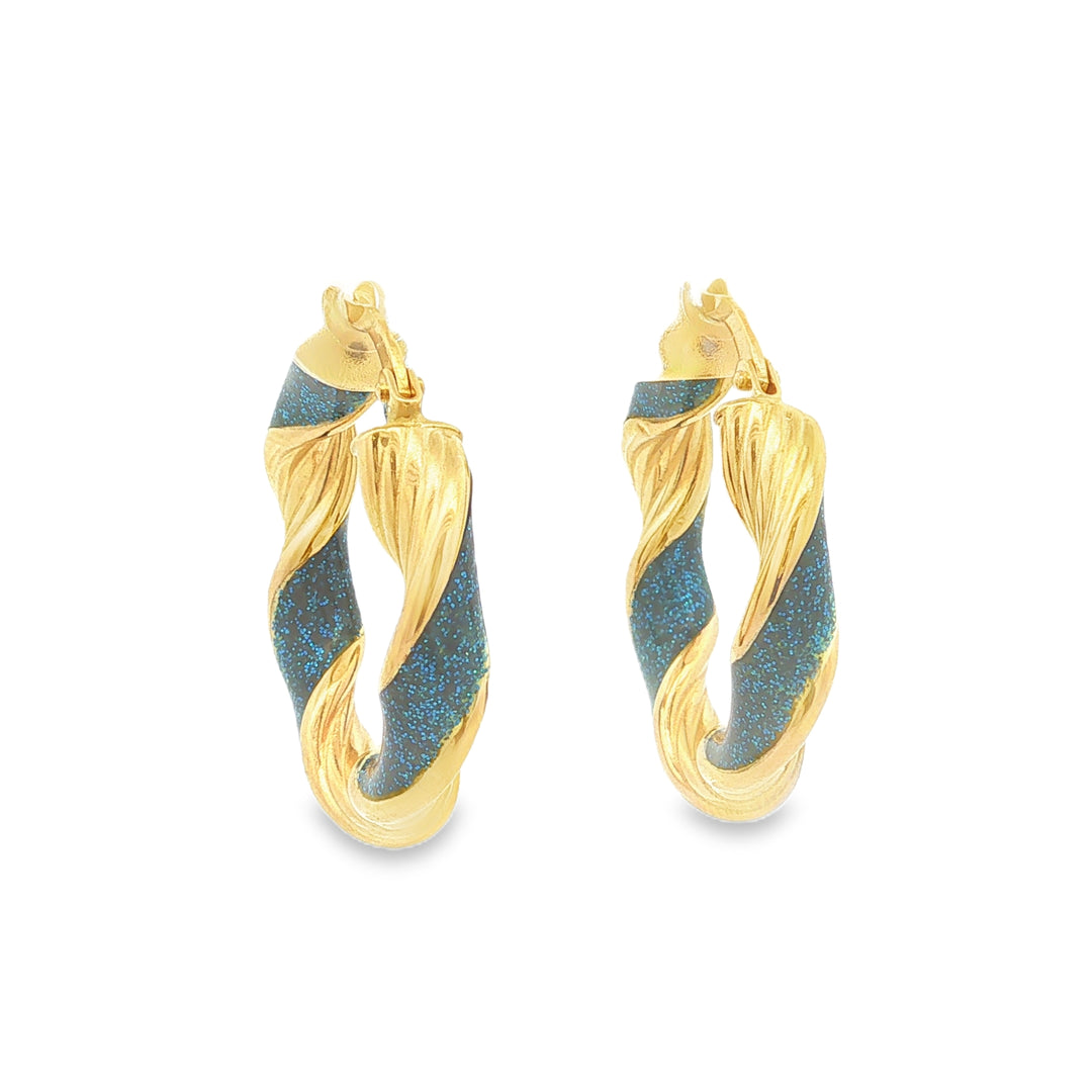 Precious Metal (No Stones) Earring