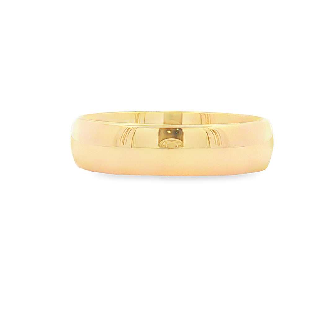 Precious Metal (No Stones) Wedding Bands  -  Men'