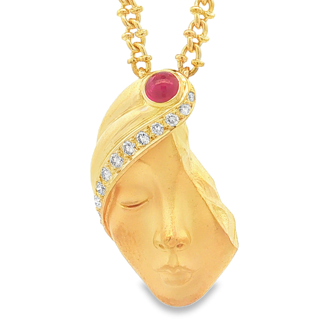 Colored Stone Necklace