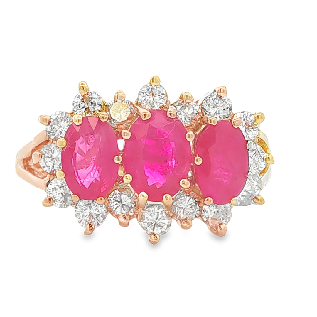 Colored Stone Rings  -  Women'