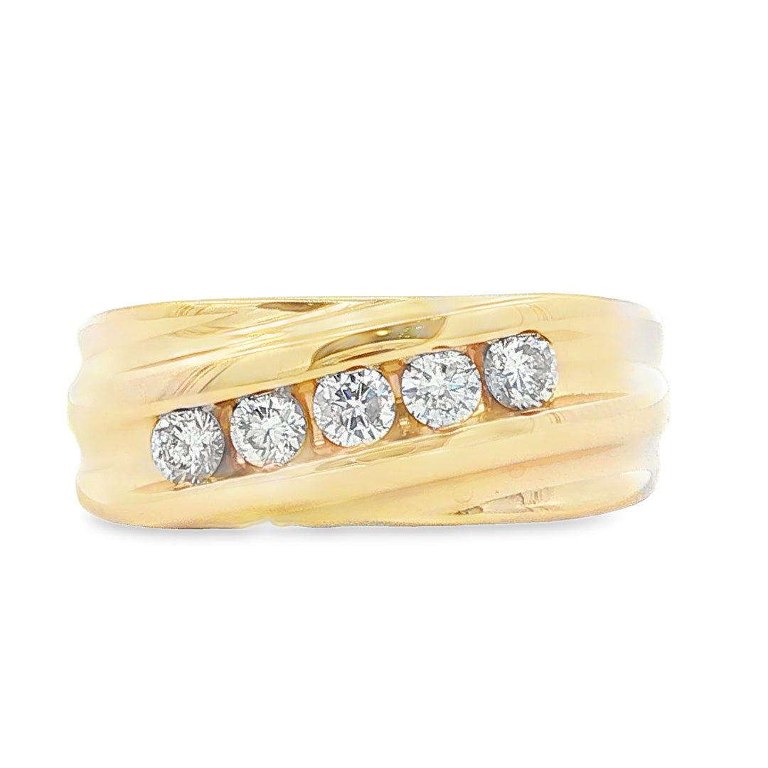 Diamond Fancy Rings  -  Men'
