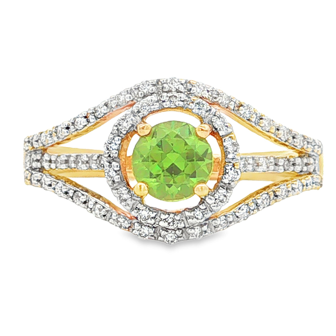 Colored Stone Rings  -  Women'