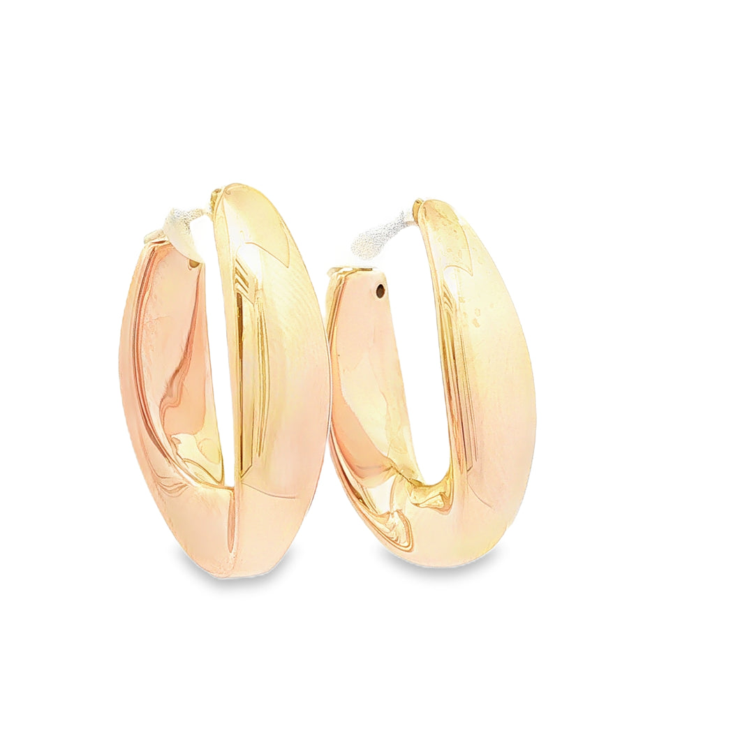 Precious Metal (No Stones) Earring