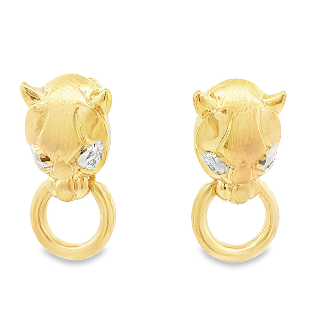 Precious Metal (No Stones) Earring