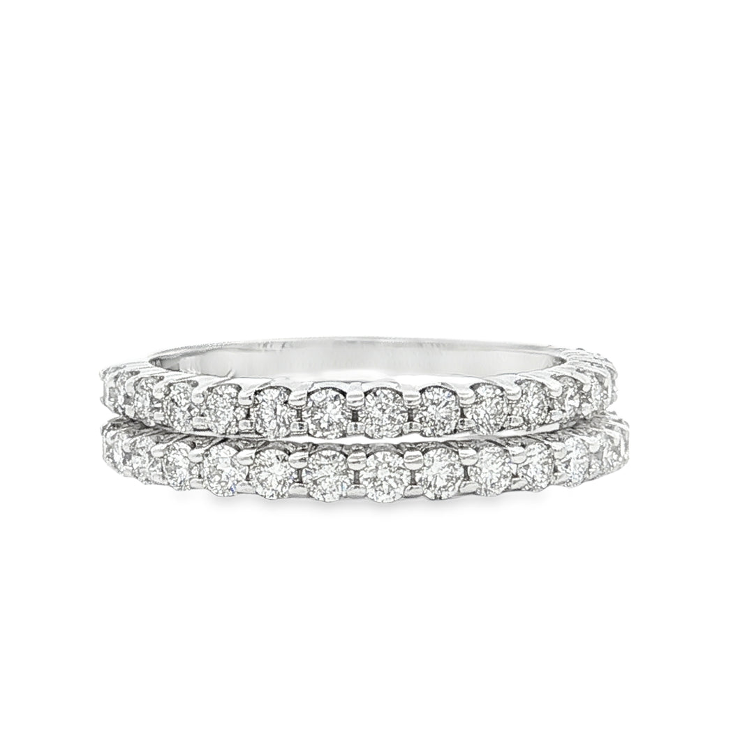 Diamond Wedding Bands  -  Women'