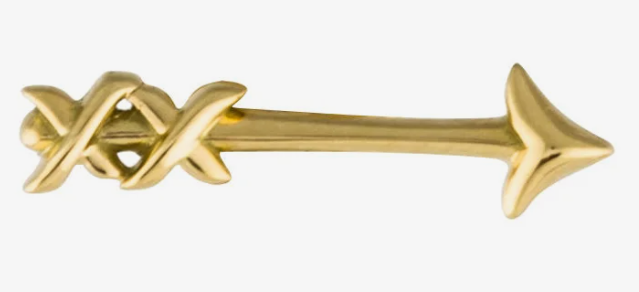 Precious Metal (No Stones) Earring
