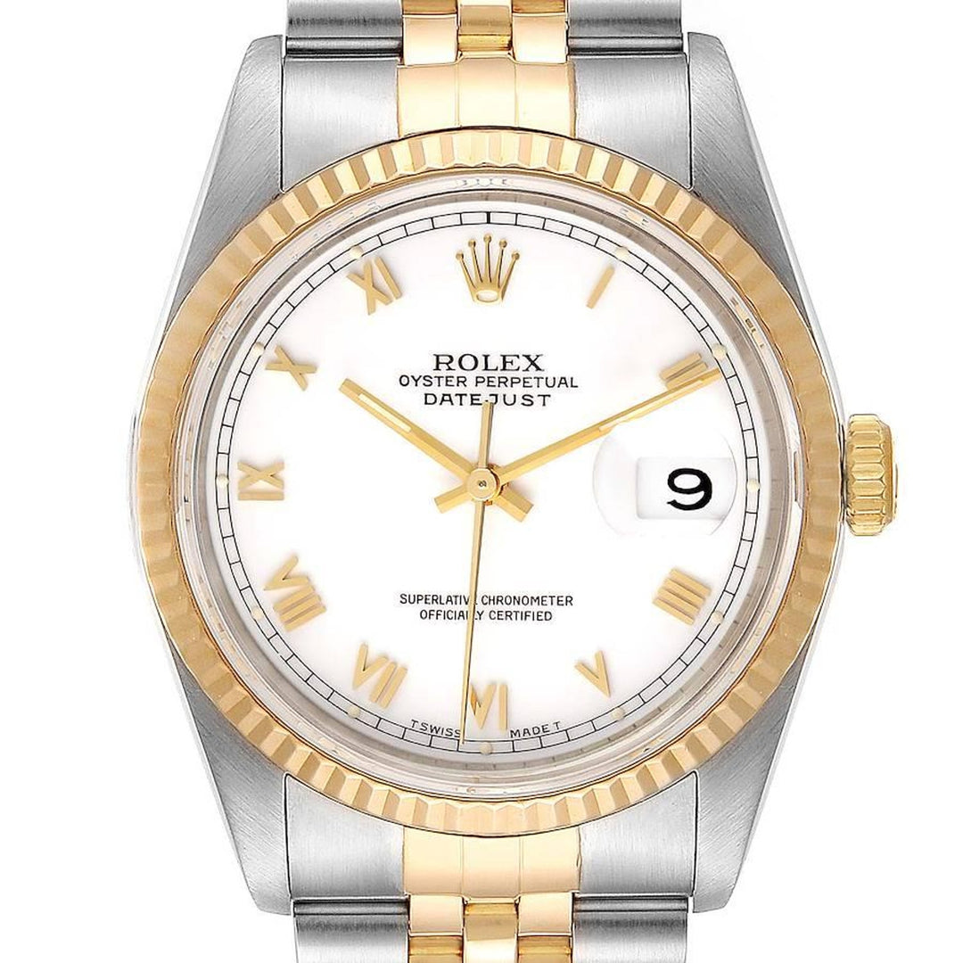 Rolex Datejust 36mm Two-Tone Vintage Men's Watch from 1993
