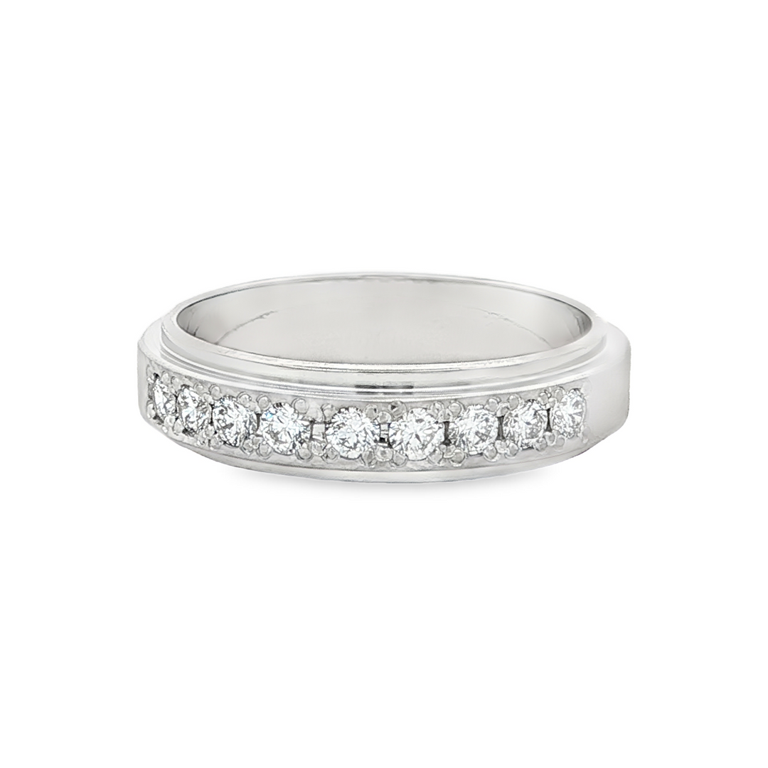 Diamond Wedding Bands  -  Women'